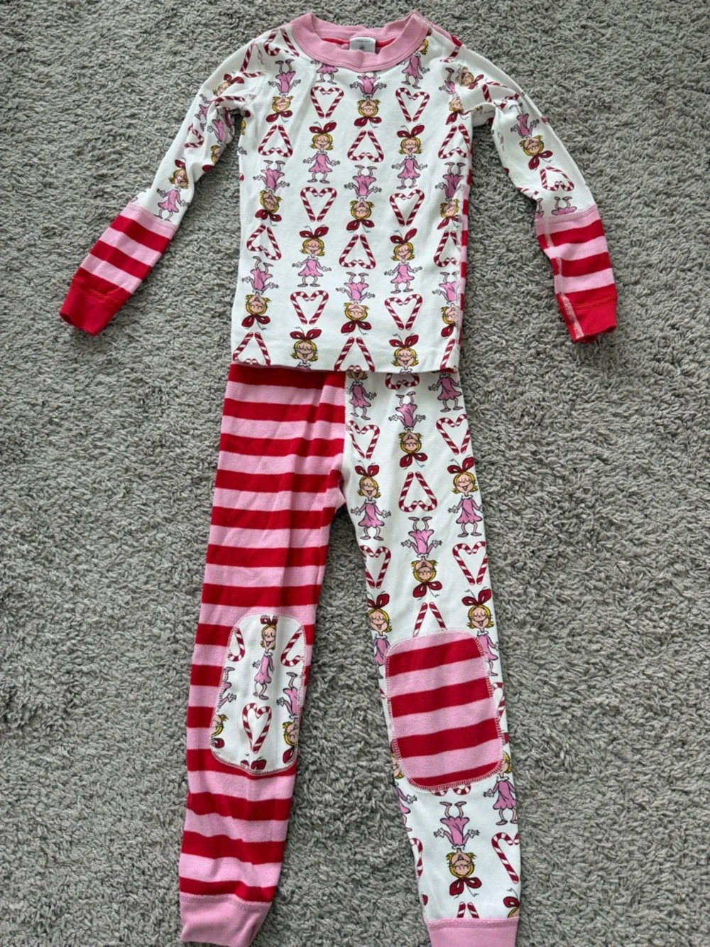 Hanna Andersson Dr. Seuss Grinch pajama set